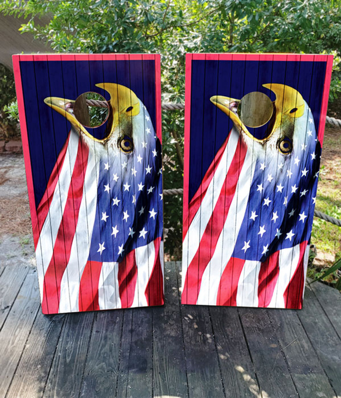 American Eagle Cornhole Set - Design 2