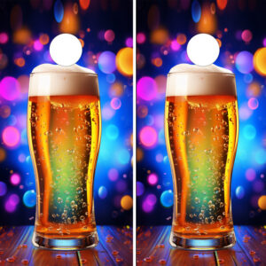 Beer Glasses Cornhole Set - Design 3