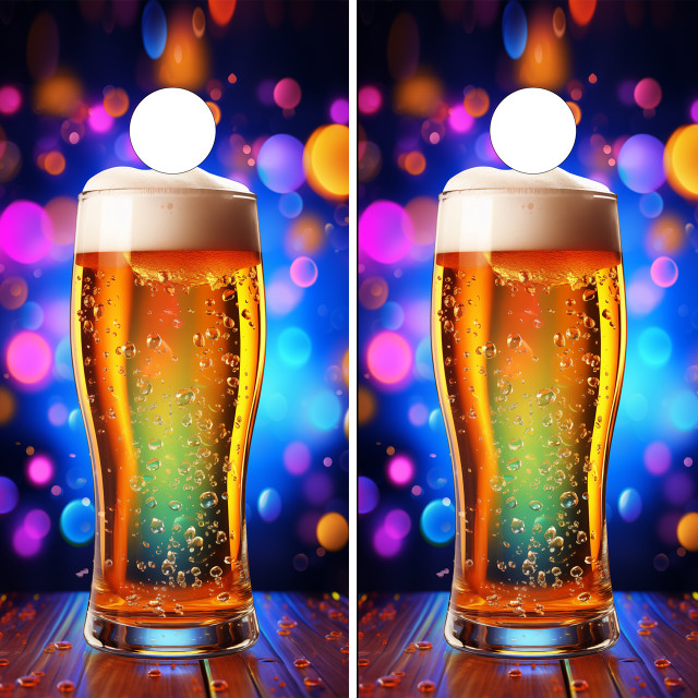 Beer Glasses Cornhole Set - Design 3