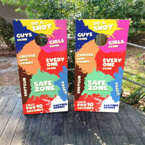 SPLAT! Drinking Game Cornhole Set