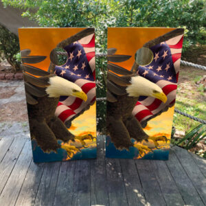 American Eagle Cornhole Set - Design 6.2