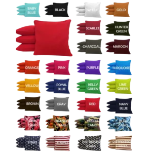 buy cornhole bags, cornhole bags for sale, best cornhole bags, professional cornhole bags, regulation cornhole bags, all weather cornhole bags, ACA cornhole bags, custom cornhole bags, tournament cornhole bags, resin filled cornhole bags, suede cornhole bags, dual sided cornhole bags, cornhole bags set of 8, discounted cornhole bags, premium cornhole bags