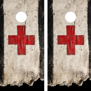 Medic Banner Cornhole Set - Design 1