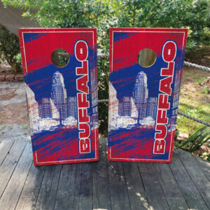Buffalo Sports Colors Cornhole Set - Design 1