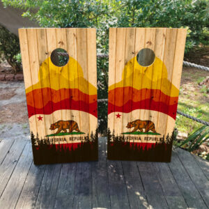 California Flag Cornhole Set