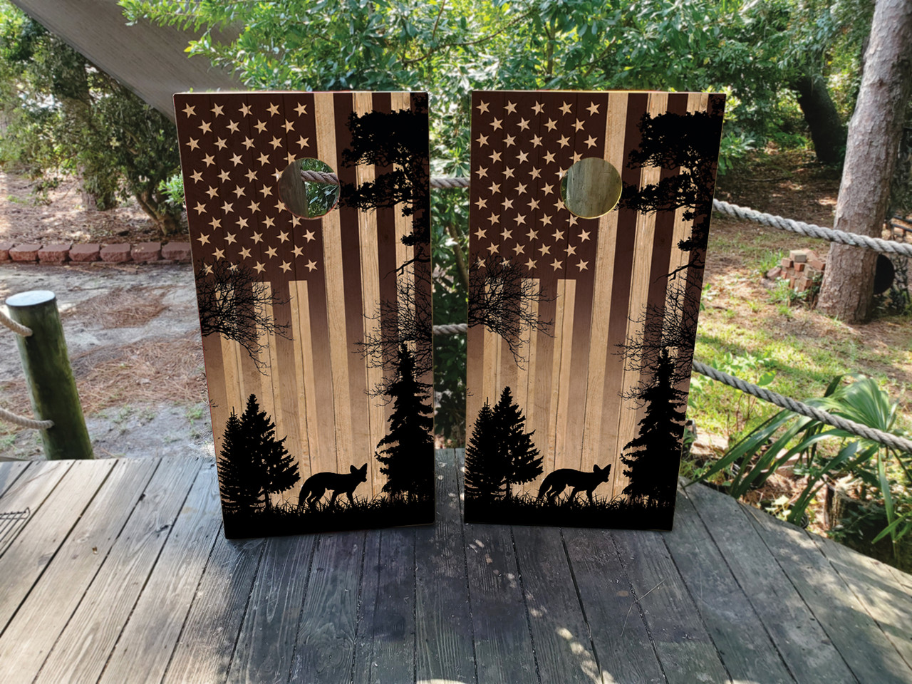Coyote Cornhole Boards