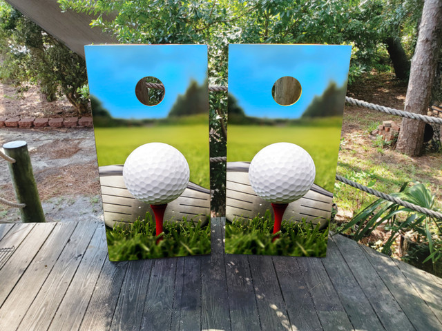 Golf Cornhole Set