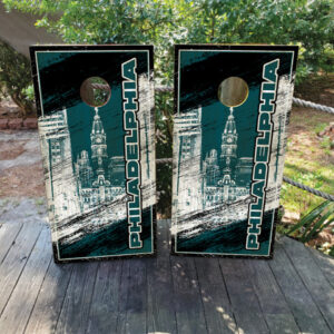 Phildadelphia Sports Colors Cornhole Boards - Design 1