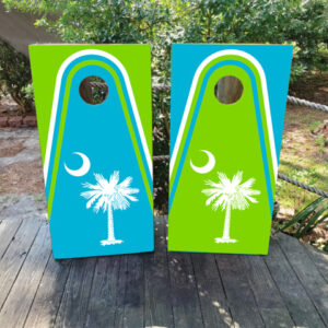 Beachy South Carolina Cornhole Boards - Design 2