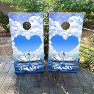 CUSTOM Wedding Cornhole Boards -Design 20
