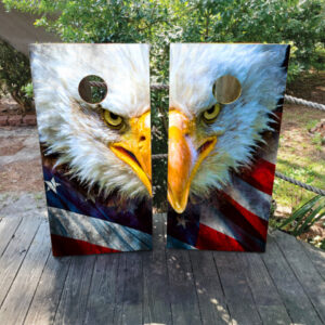 American Eagle Cornhole Wraps - Design 8